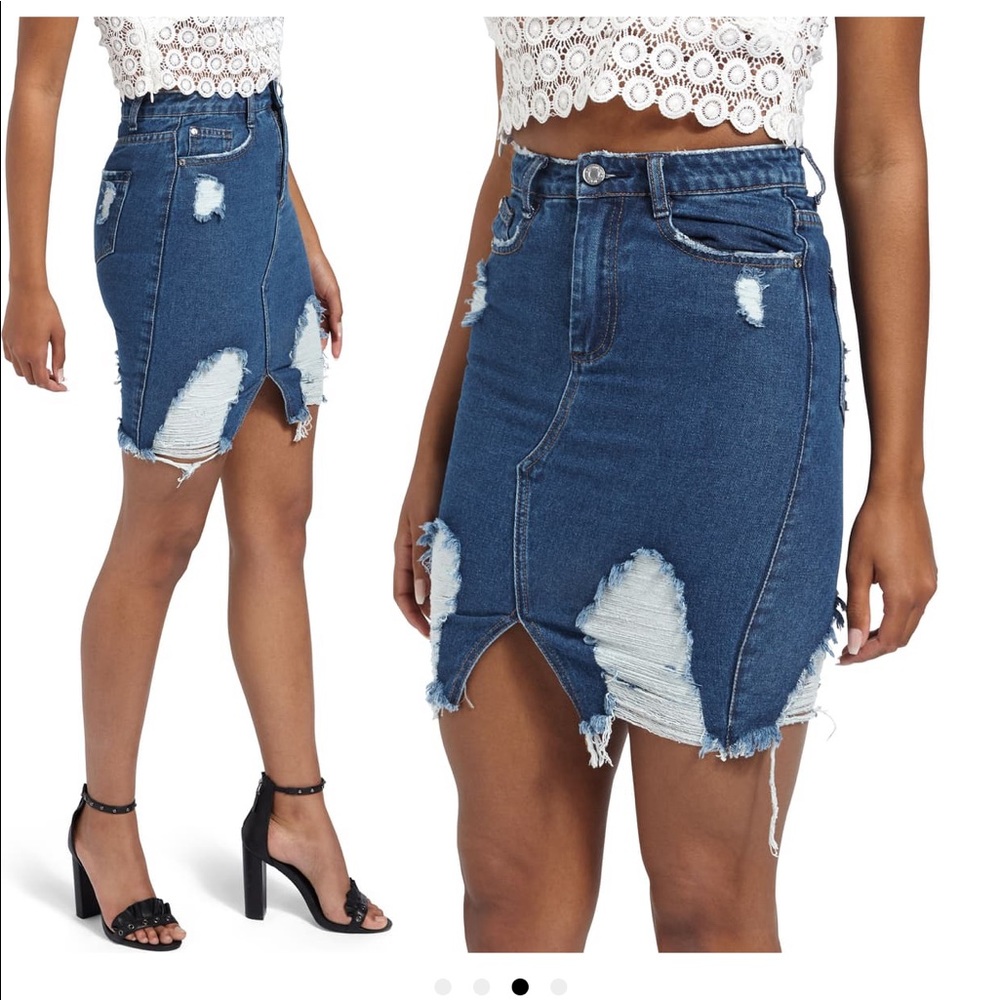 Denim Skirt